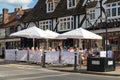 Cafe culture in the High Street in East Grinstead on August 3, 2020. Unidentified