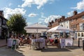 Cafe culture in the High Street in East Grinstead on August 3, 2020. Unidentified