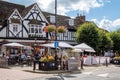 Cafe culture in the High Street in East Grinstead on August 10, 2021. Unidentified