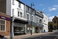 View of London Road in East Grinstead on July 1, 2020. One unidentified person