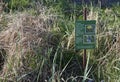 An East Haven Local Natural History Group information sign about Kidney Vetch and the Small Blue Butterfly.