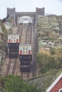 The East Hill Cliff Funicular Railway in Hastings