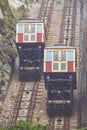 The East Hill Cliff Funicular Railway in Hastings