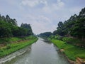 East Jakarta Flood Canal Park. Commonly Called banjir Kanal TImur Royalty Free Stock Photo