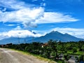 Mount Penanggungan in east java Royalty Free Stock Photo