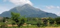 East java mountains view Royalty Free Stock Photo