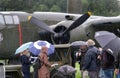 East Kirkby, Lincolnshire, UK, August 29023. Mitchell B25 american WW2 medium bomber.