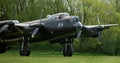 East Kirkby, Lincolnshire, UK, May 2023. Lincolnshire aviation trust. Lancaster bomber, Just Jane! Royalty Free Stock Photo