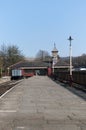 East Lancashire Steam Railway Station Terminus in Rawtenstall England Royalty Free Stock Photo