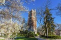 Landmark Beaumont Tower carillon on the campus of Michigan State University