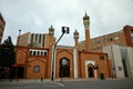 The East London Mosque serves Great Britain`s largest Muslim community, Royalty Free Stock Photo