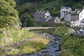 East Lyn River, Lynmouth Royalty Free Stock Photo