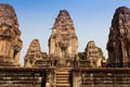East Mebon Temple of Angkor, Cambodia Royalty Free Stock Photo
