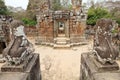 East Mebon temple ruins Royalty Free Stock Photo