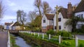 Views of East Meon village in the South Downs National Park, Hampshire, UK