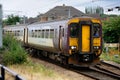 East Midlands Railways Train Leaving Grantham Station