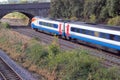 East Midlands train blur effect.