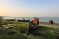 A riverside landscape of a remote village of west Bengal.