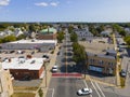 East Providence city aerial view, Rhode Island, USA Royalty Free Stock Photo