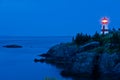 East Quoddy lighthouse Royalty Free Stock Photo