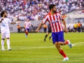 Diego Costa of Atletico de Madrid #19 celebrates goal during match against Real Madrid in the 2019 International Champions Cup