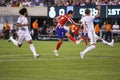 Joao Felix of Atletico de Madrid #7 in action during match against Real Madrid in the 2019 International Champions Cup Royalty Free Stock Photo