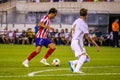 Joao Felix of Atletico de Madrid #7 in action during match against Real Madrid in the 2019 International Champions Cup Royalty Free Stock Photo