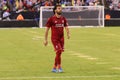 Mohammed Salah #11of Liverpool FC in action against Manchester City during 2018 International Champions Cup game