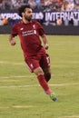 Mohammed Salah #11of Liverpool FC in action against Manchester City during 2018 International Champions Cup game