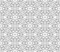 East seamless pattern. Vintage oriental ornament of mandalas.