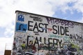 The East Side Gallery in Berlin Royalty Free Stock Photo