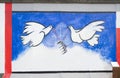 East Side Gallery, Berlin Wall, freedom doves