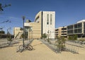 East side of Interactive Learning Pavilion, UCSB, Santa Barbara, California