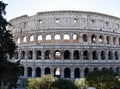 East Side of the Roman Colosseum