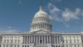 East side of the us capitol building on a spring morning in washington Royalty Free Stock Photo