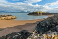 East Side of Ynys Llanddwyn , Anglesey Royalty Free Stock Photo