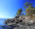 East Sooke Wilderness Park at Petroglyph Point on Southern Vancouver Island, British Columbia