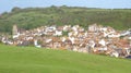 View over the Old Town of Hastings, East Sussex, UK 