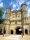 Gatehouse at Battle Castle, East Sussex, UK Royalty Free Stock Photo