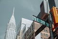 East 39th Street sign in New York, United States