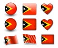 The East Timor flag