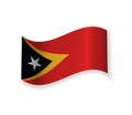 East Timor Flag.