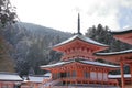 East tower of Enryaku temple Royalty Free Stock Photo