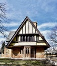 East View of Nathan G. Moore House