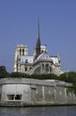 East view of Notre dame cathedral