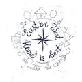 East or West, Home is best Royalty Free Stock Photo