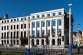 View of the burnt out Claremont Hotel in Eastbourne East Sussex on January 18, 2020