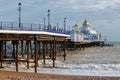 View of Eastbourne Pier in East Sussex on January 7 Royalty Free Stock Photo