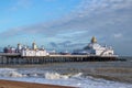 View of Eastbourne Pier in East Sussex on January 7, 2018. Four unidentified people