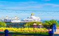 Eastbourne Pier tourist attraction East Sussex UK Royalty Free Stock Photo